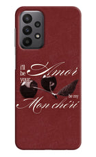 Velvet Cherry Samsung A23 Hard Case Back Cover by Casekaro