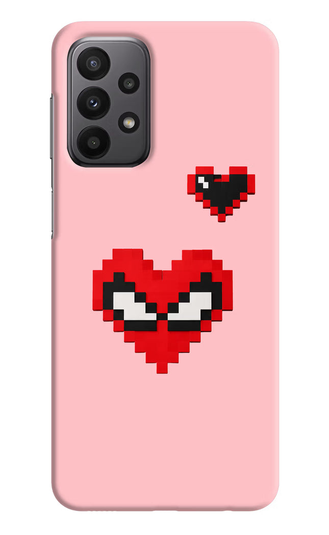 Gwen Heart Samsung A23 Hard Case Back Cover by Casekaro