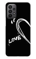 Love Line Samsung A23 Hard Case Back Cover by Casekaro