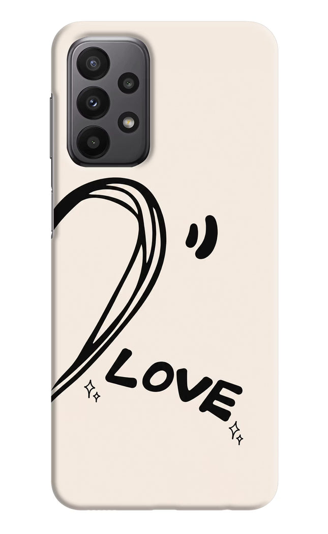 Soul Line Samsung A23 Hard Case Back Cover by Casekaro