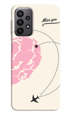 Miss Orbit Samsung A23 Hard Case Back Cover by Casekaro