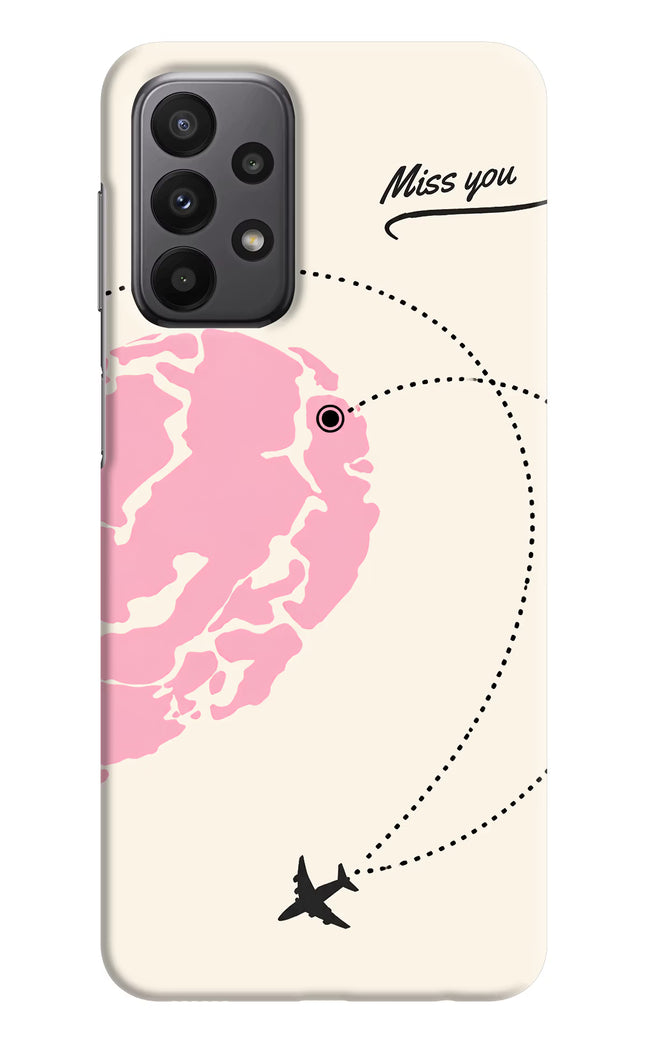 Miss Orbit Samsung A23 Hard Case Back Cover by Casekaro