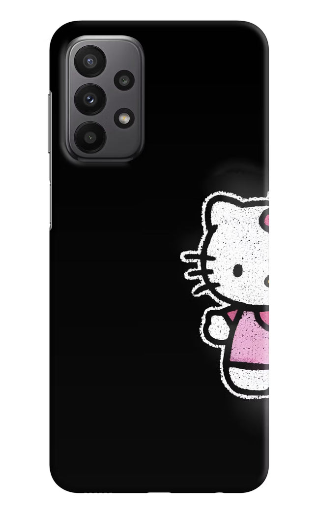 Kitty Charm Samsung A23 Hard Case Back Cover by Casekaro
