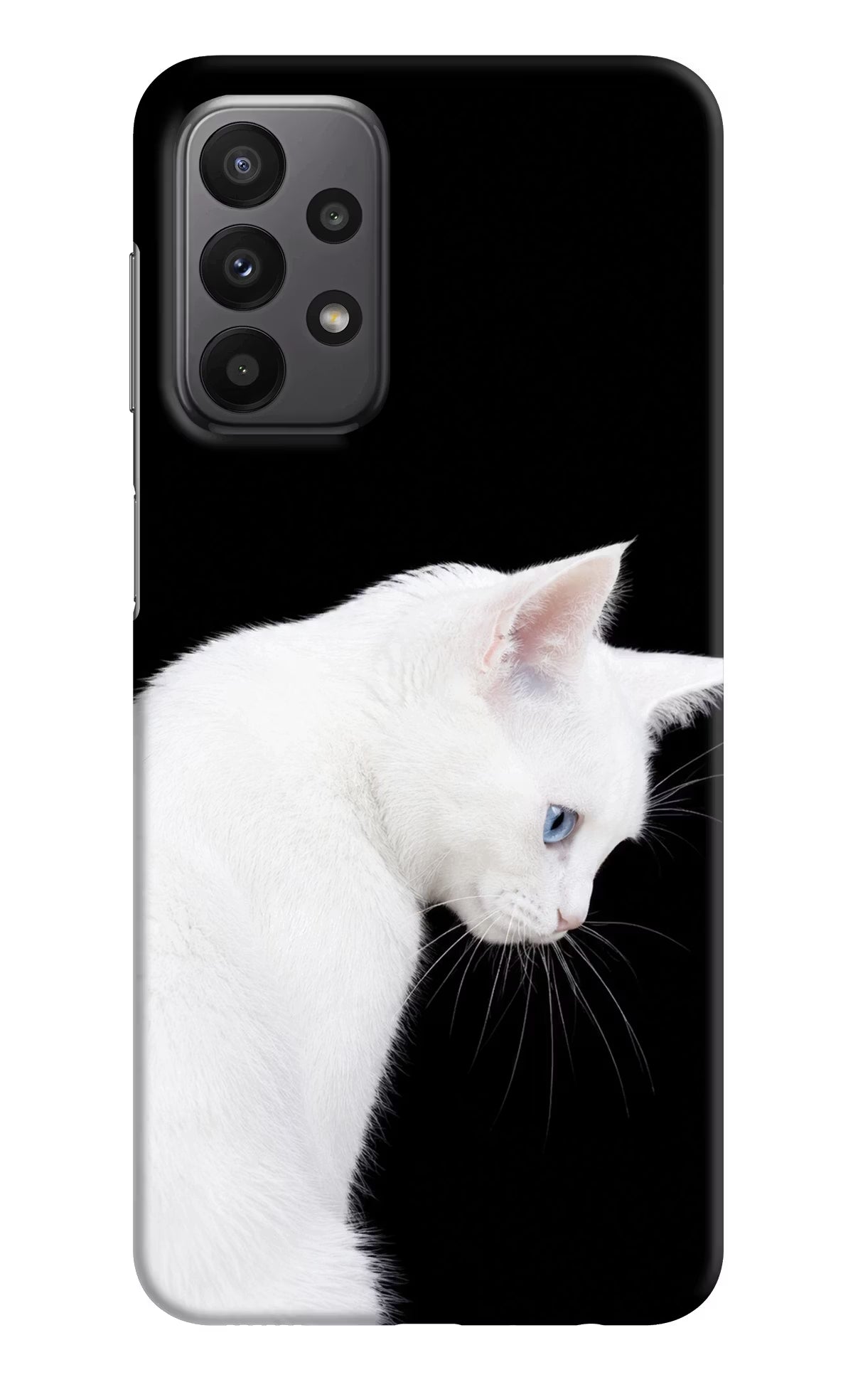 Snow Gaze Samsung A23 Back Cover