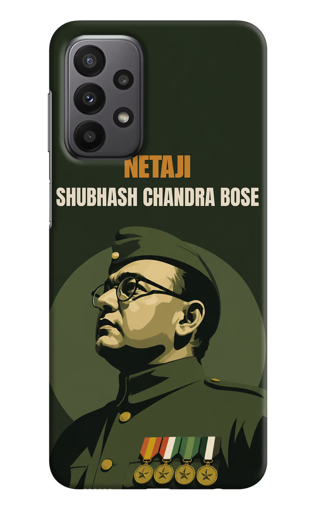 Netaji Legacy Samsung A23 Hard Case Back Cover by Casekaro
