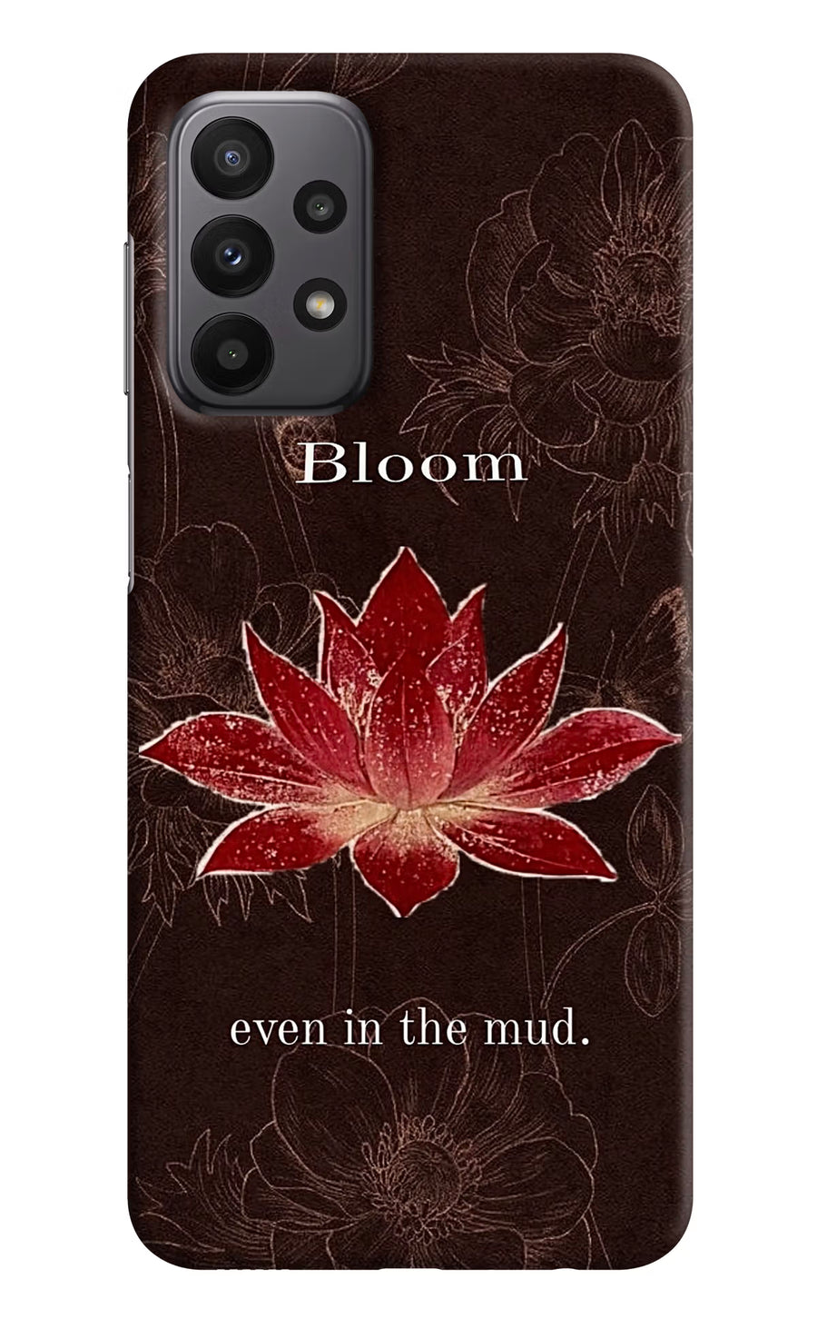 Bloom Samsung A23 Back Cover, Hard case
