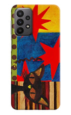 Pop Cat Samsung A23 Back Cover