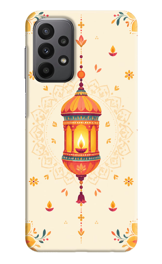 Golden Lantern Samsung A23 Hard Case Back Cover by Casekaro