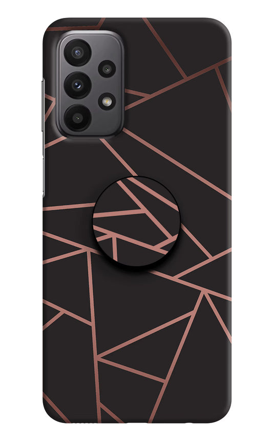 Geometric Pattern Samsung A23 Pop Case by Casekaro