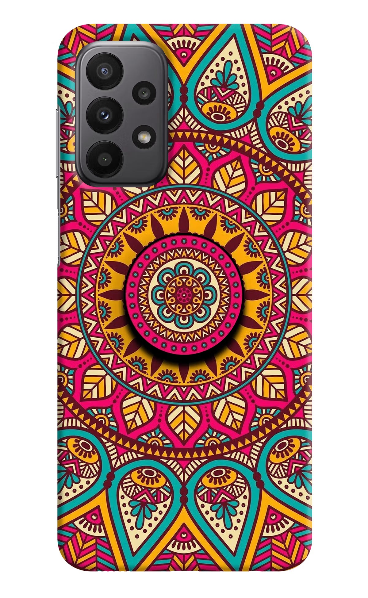 Mandala Samsung A23 Pop Case by Casekaro