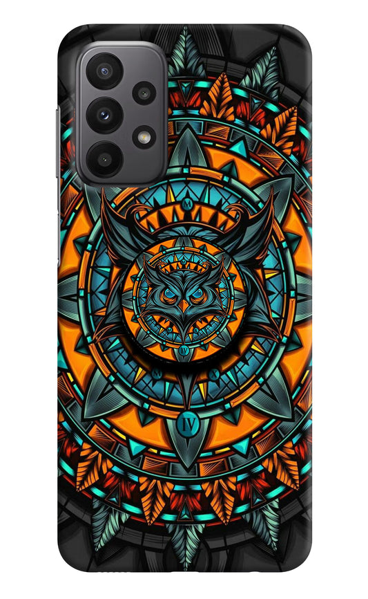 Angry Owl Samsung A23 Pop Case by Casekaro