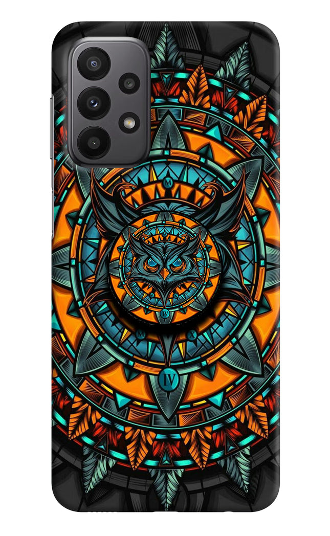 Angry Owl Samsung A23 Pop Case by Casekaro