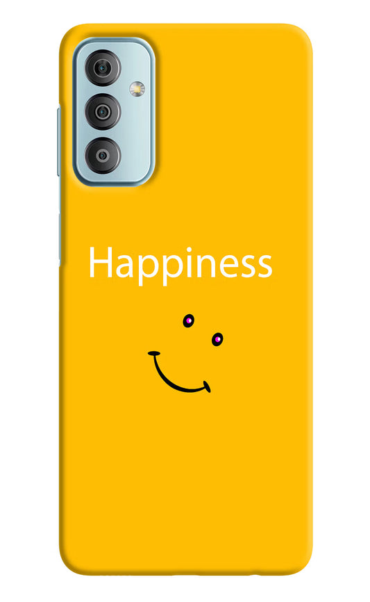 Happiness With Smiley Samsung F23 5G Hard Case Back Cover by Casekaro