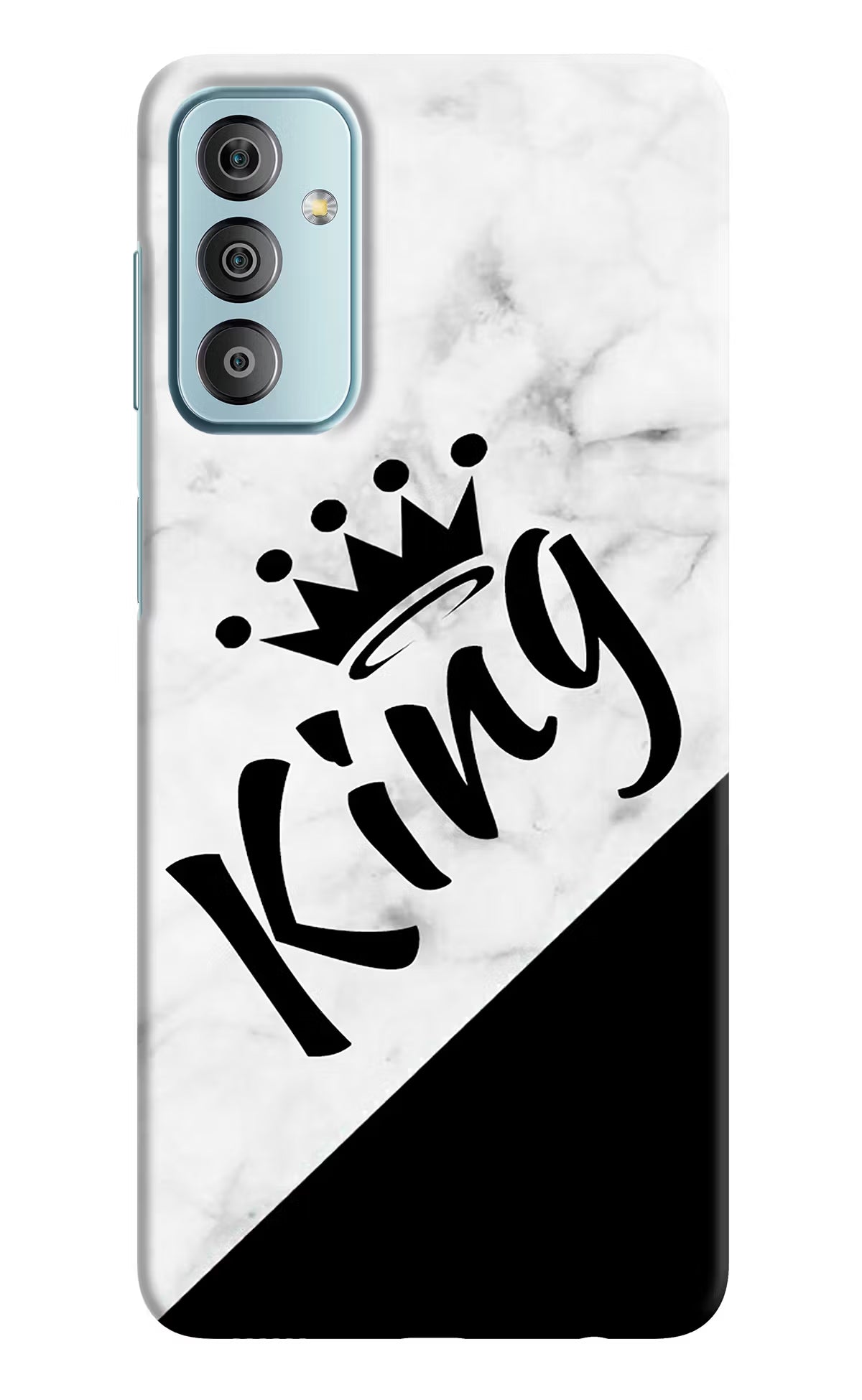 King Samsung F23 5G Hard Case Back Cover by Casekaro