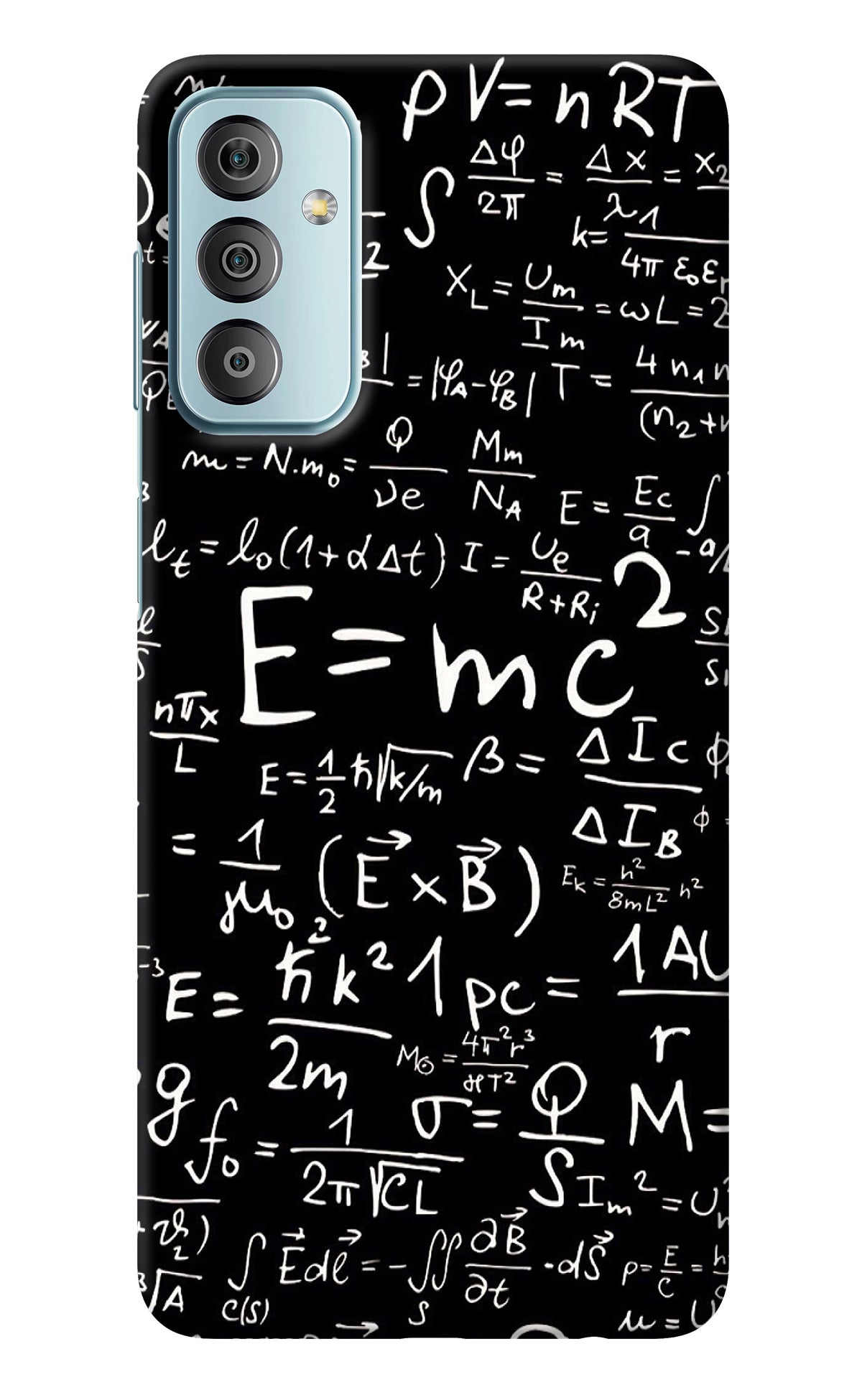 Physics Albert Einstein Formula Samsung F23 5G Back Cover