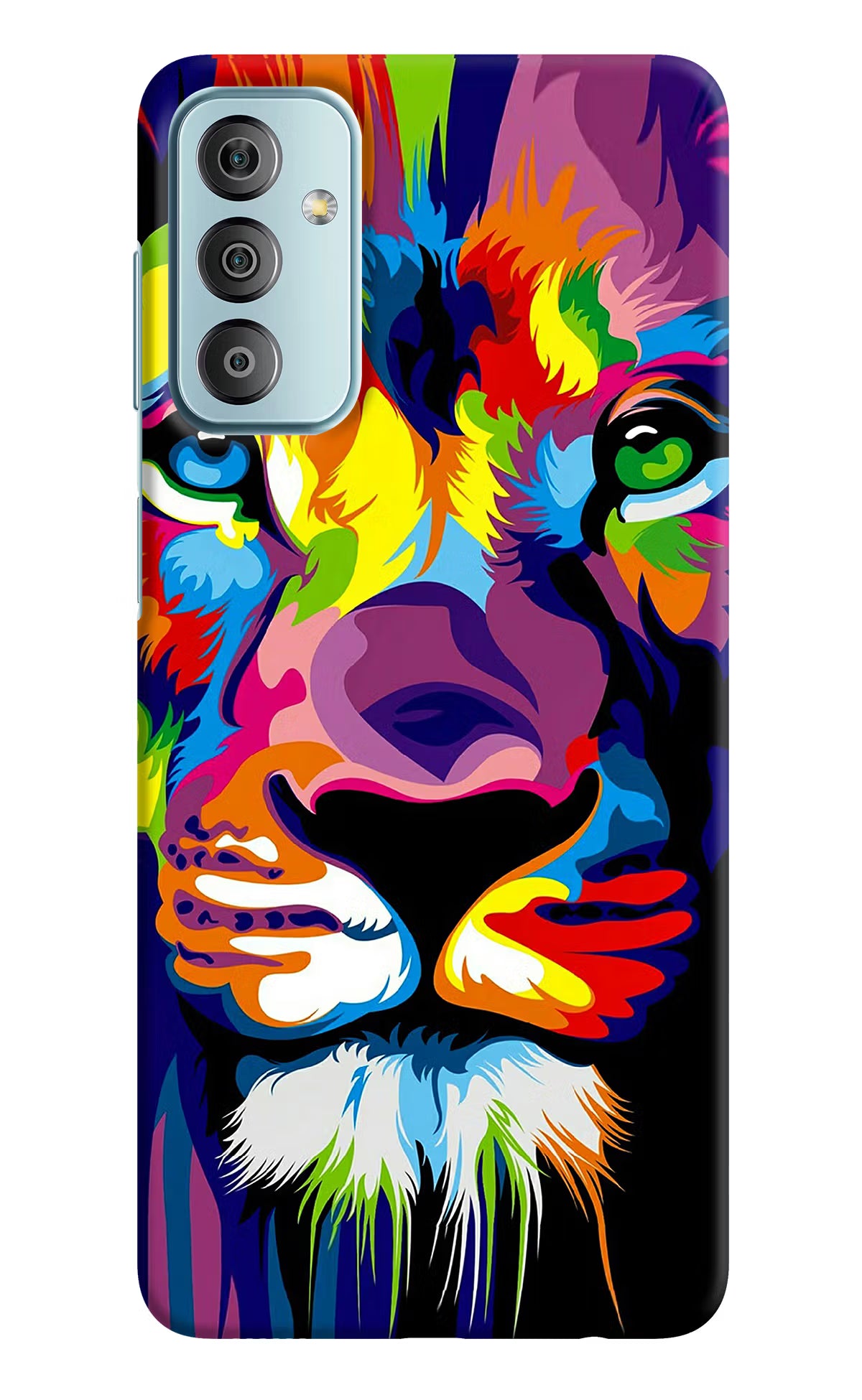 Lion Samsung F23 5G Hard Case Back Cover by Casekaro