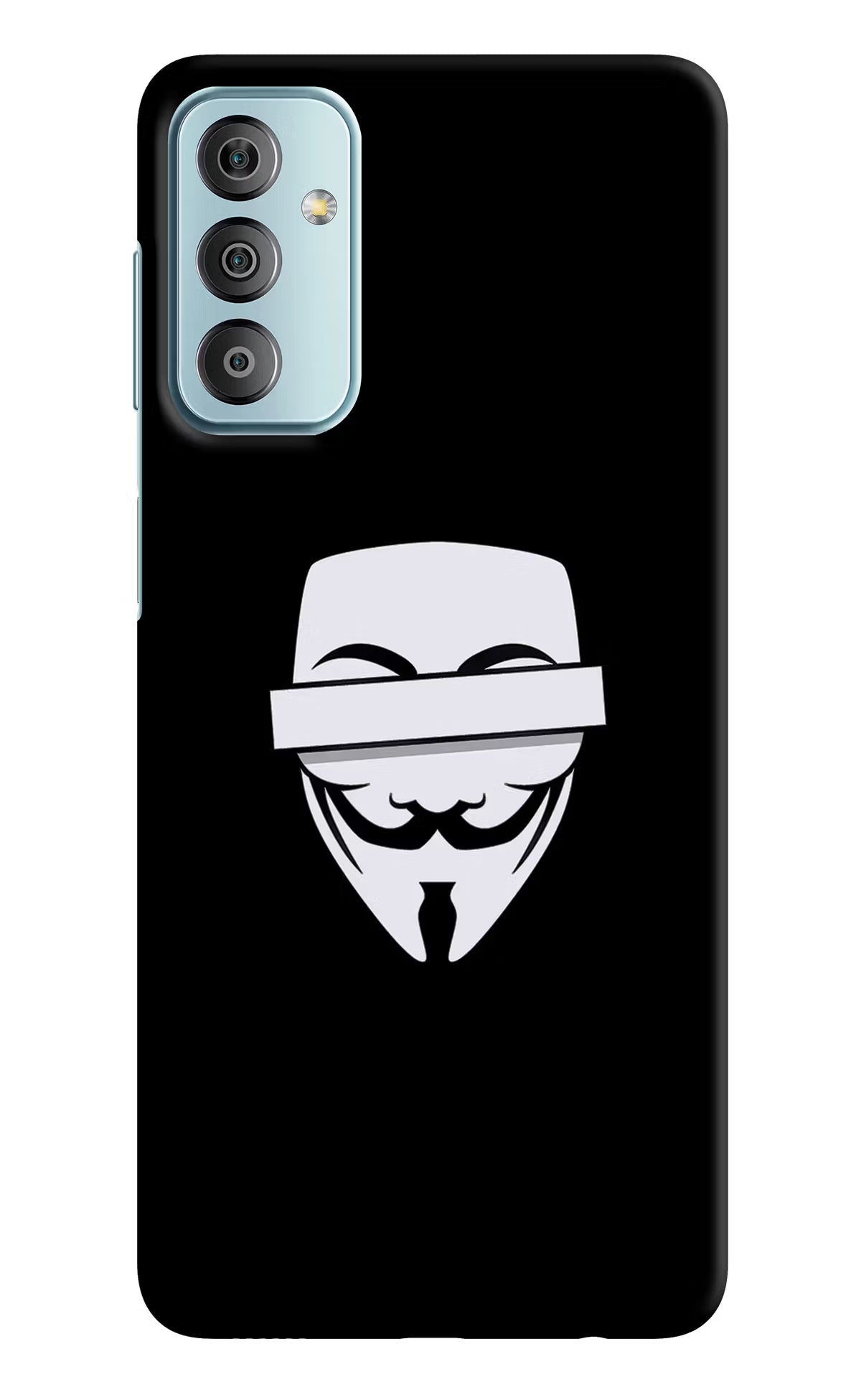 Anonymous Face Samsung F23 5G Hard Case Back Cover by Casekaro