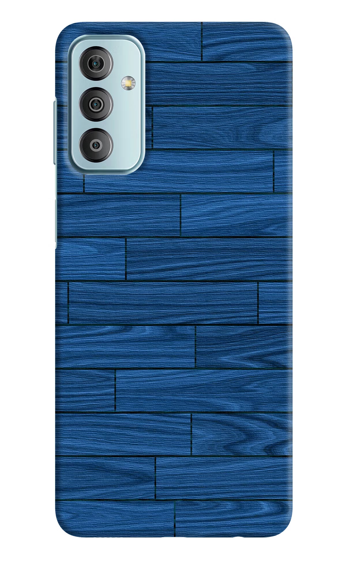 Wooden Texture Samsung F23 5G Hard Case Back Cover by Casekaro