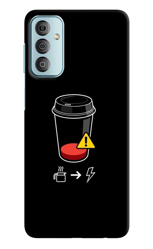Coffee Samsung F23 5G Hard Case Back Cover by Casekaro
