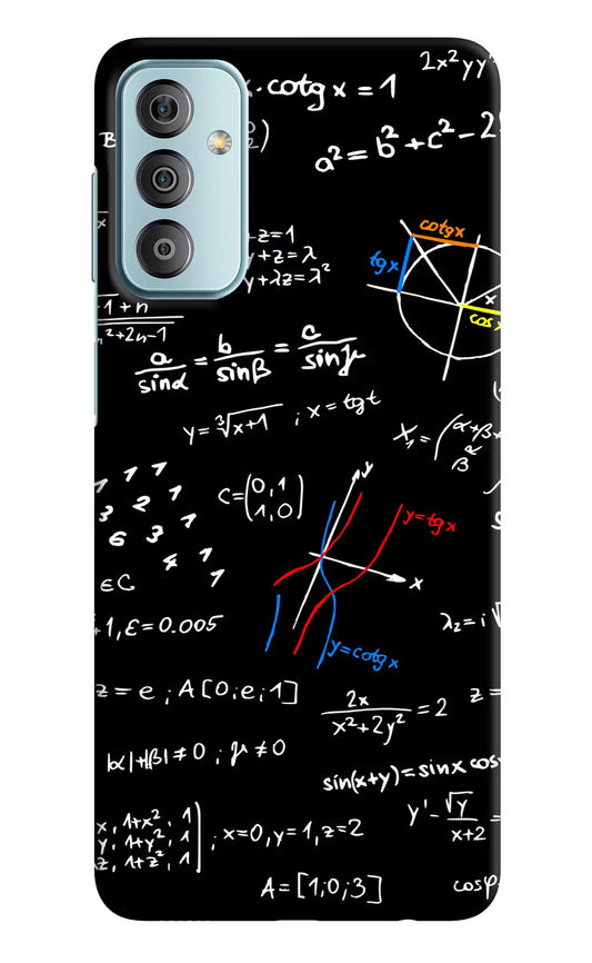 Mathematics Formula Samsung F23 5G Hard Case Back Cover by Casekaro