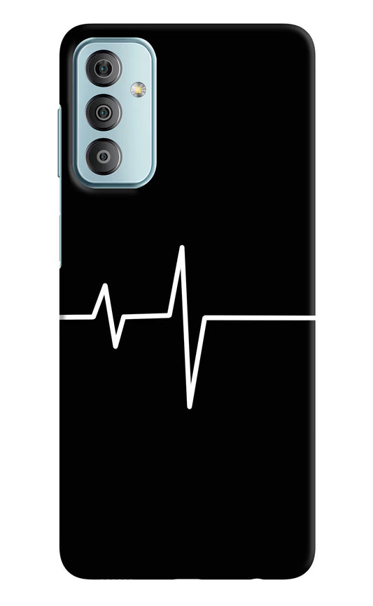 Heart Beats Samsung F23 5G Hard Case Back Cover by Casekaro