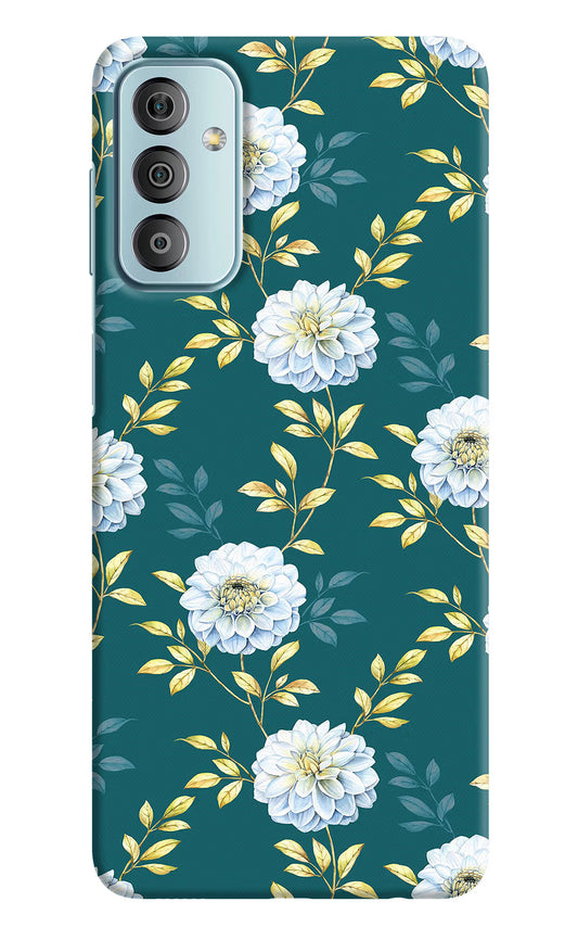 Flowers Samsung F23 5G Hard Case Back Cover by Casekaro