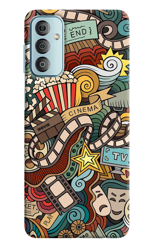 Cinema Abstract Samsung F23 5G Hard Case Back Cover by Casekaro