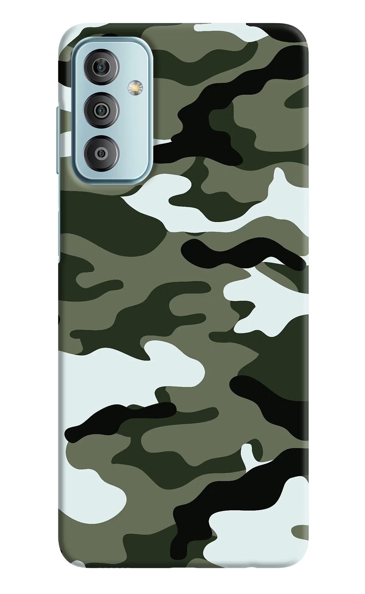 Camouflage Samsung F23 5G Hard Case Back Cover by Casekaro