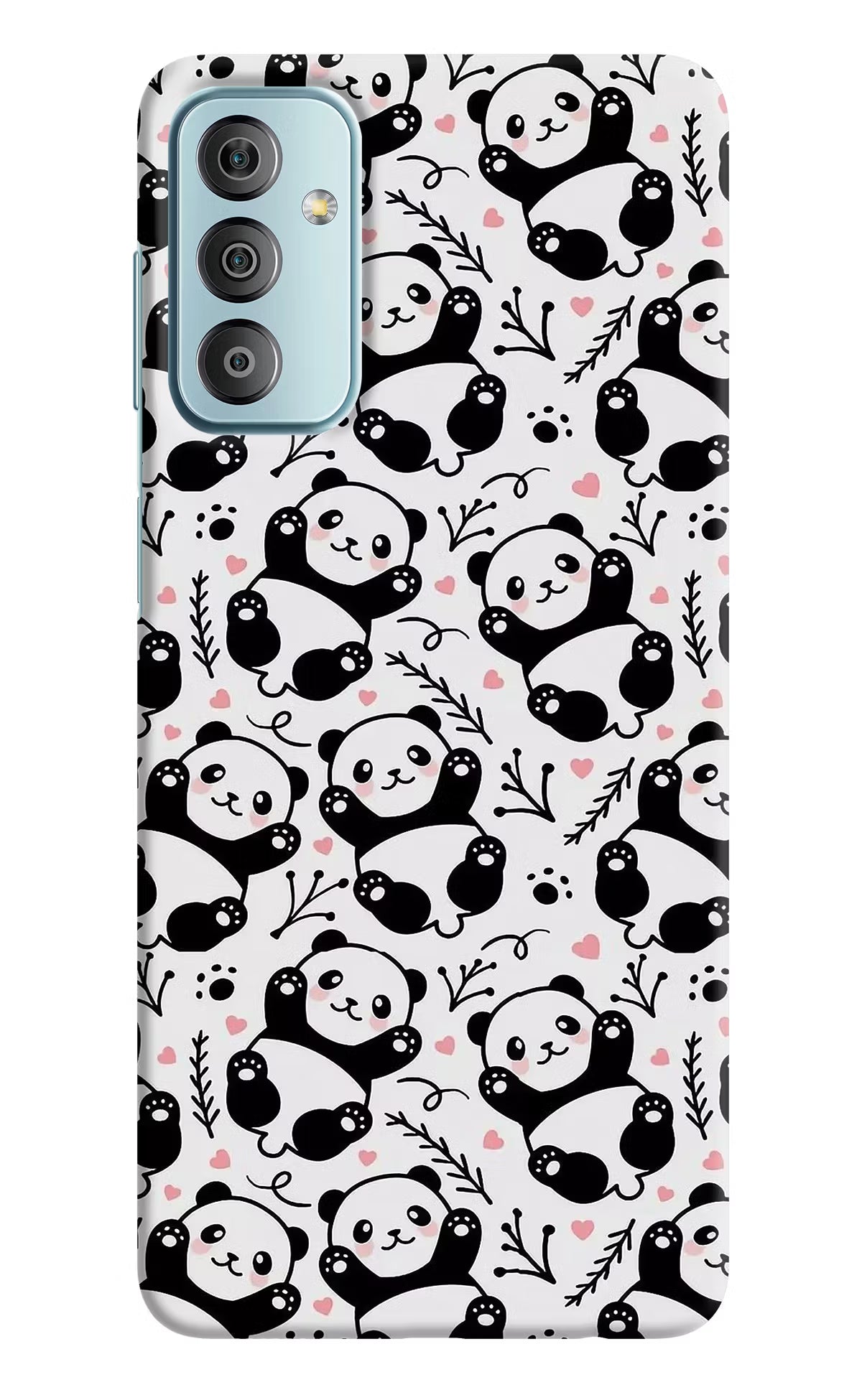 Cute Panda Samsung F23 5G Hard Case Back Cover by Casekaro