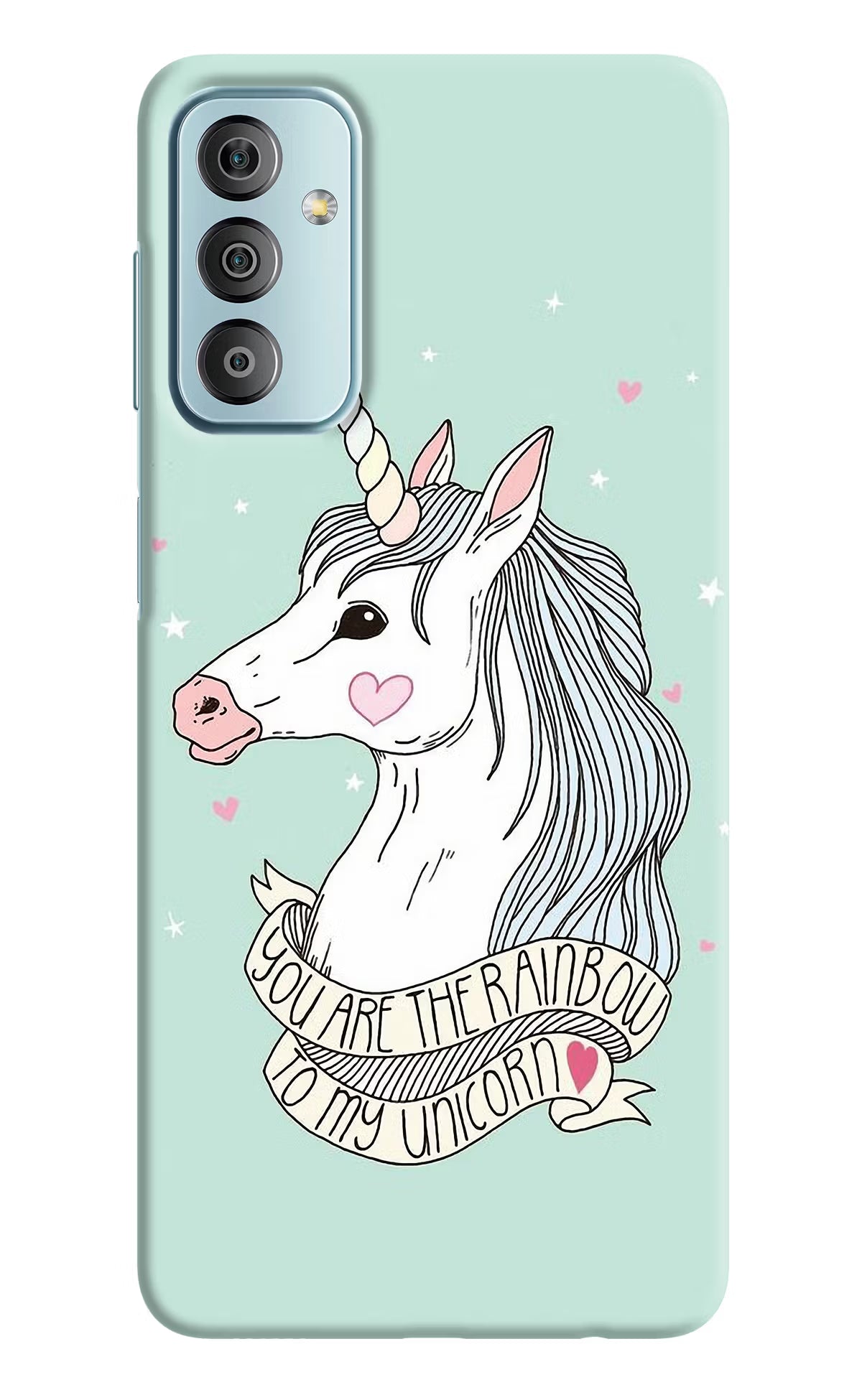 Unicorn Wallpaper Samsung F23 5G Hard Case Back Cover by Casekaro