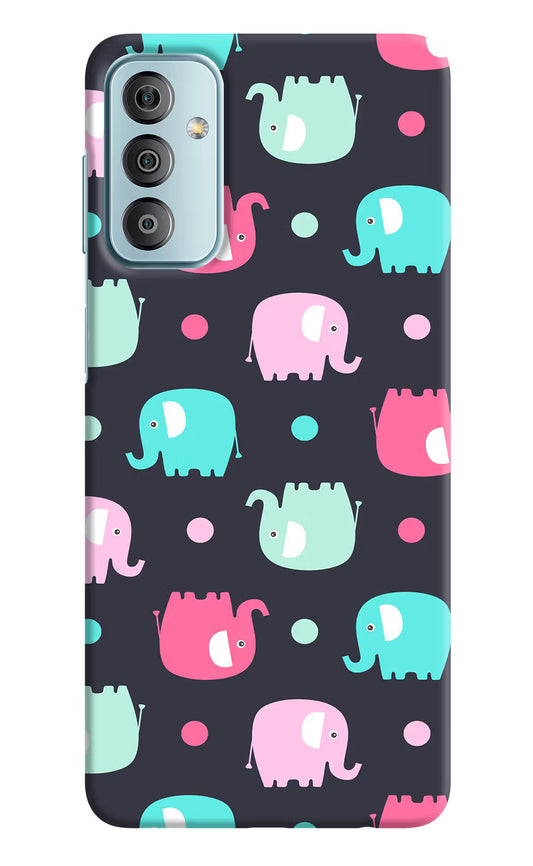 Elephants Samsung F23 5G Hard Case Back Cover by Casekaro