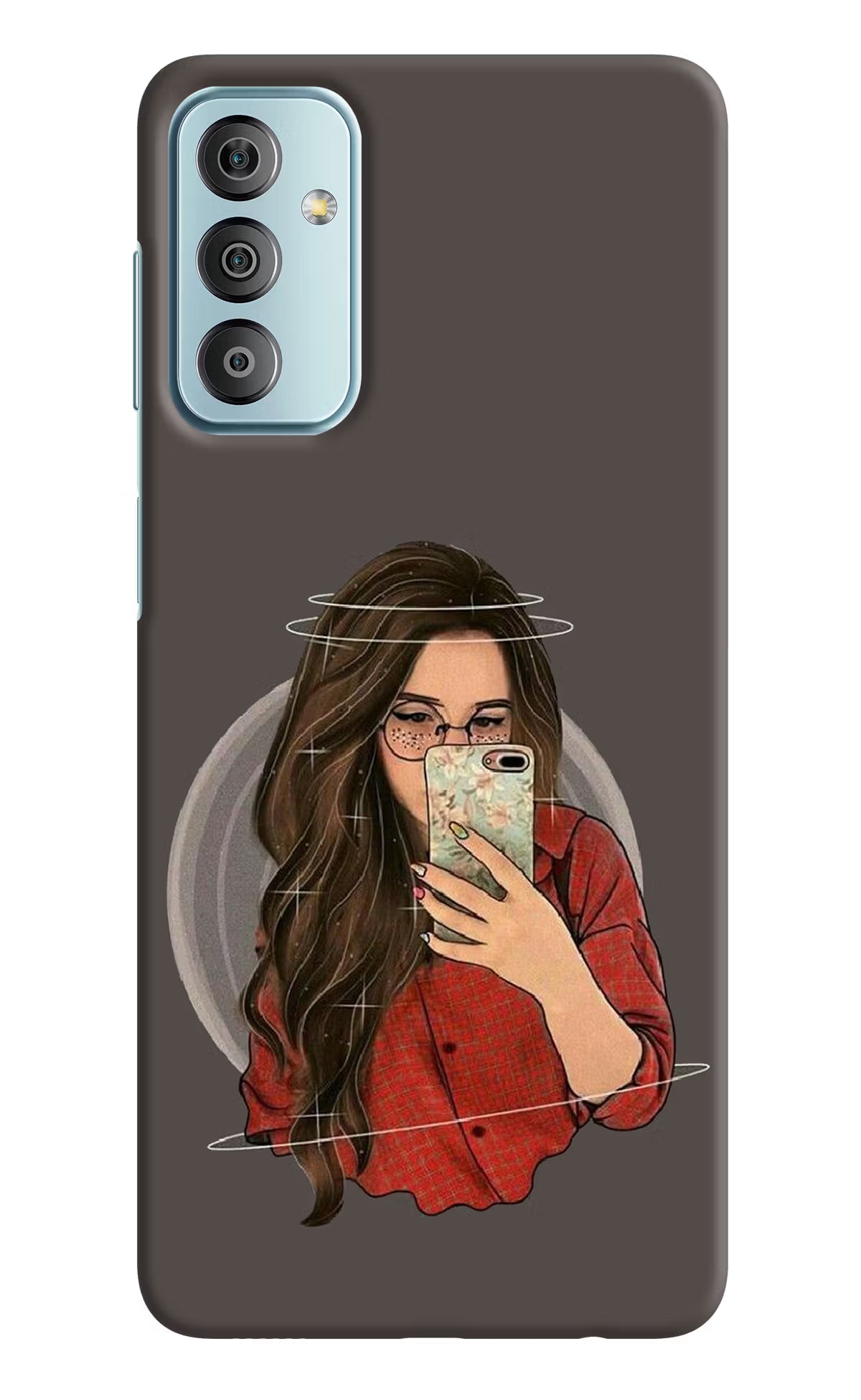 Selfie Queen Samsung F23 5G Hard Case Back Cover by Casekaro