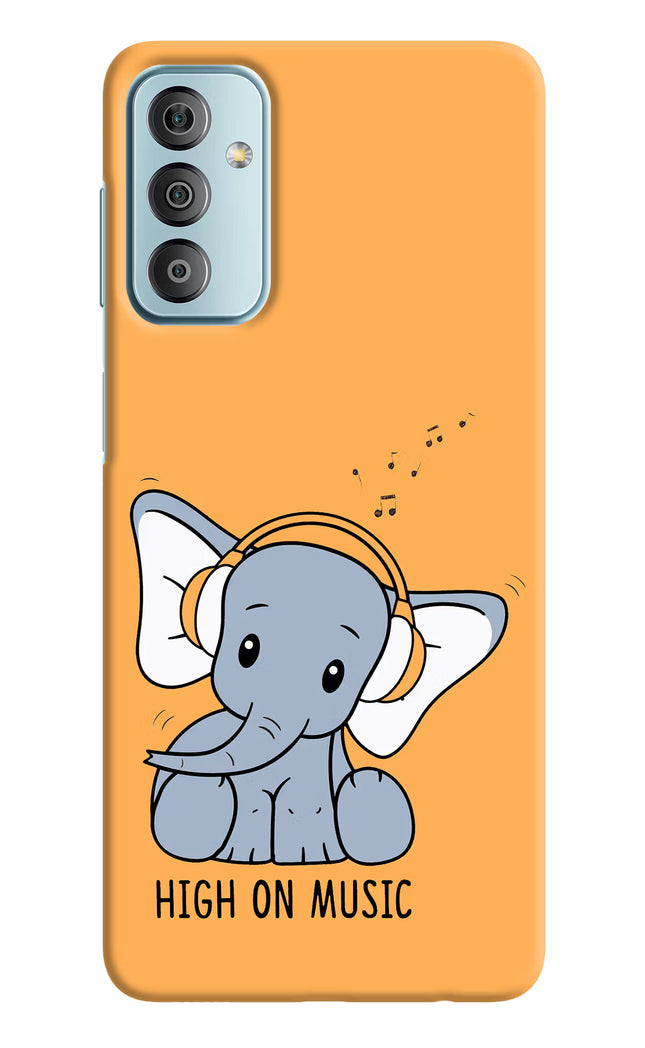 High On Music Samsung F23 5G Hard Case Back Cover by Casekaro