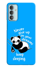 Keep Sleeping Samsung F23 5G Hard Case Back Cover by Casekaro
