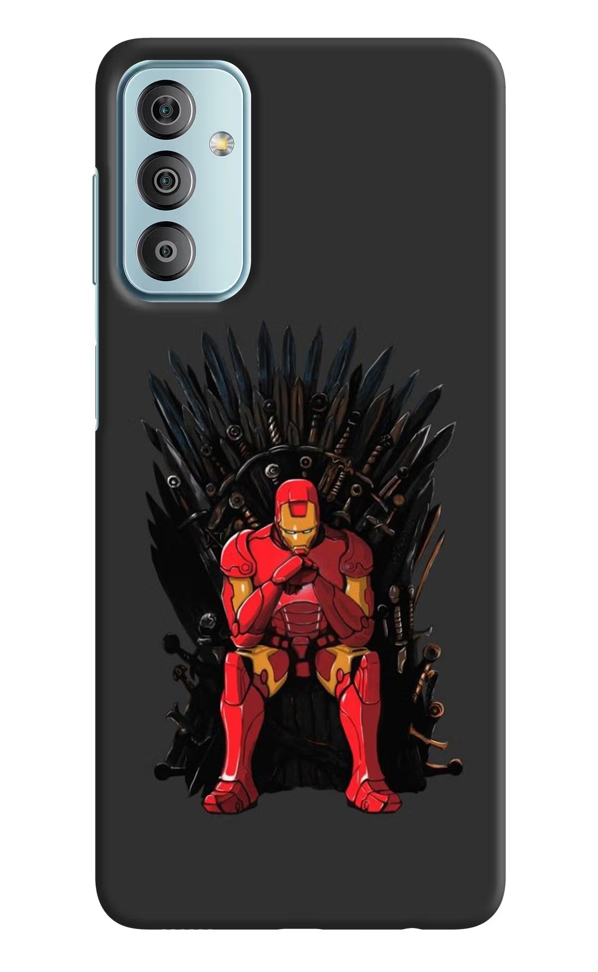 Ironman Throne Samsung F23 5G Hard Case Back Cover by Casekaro
