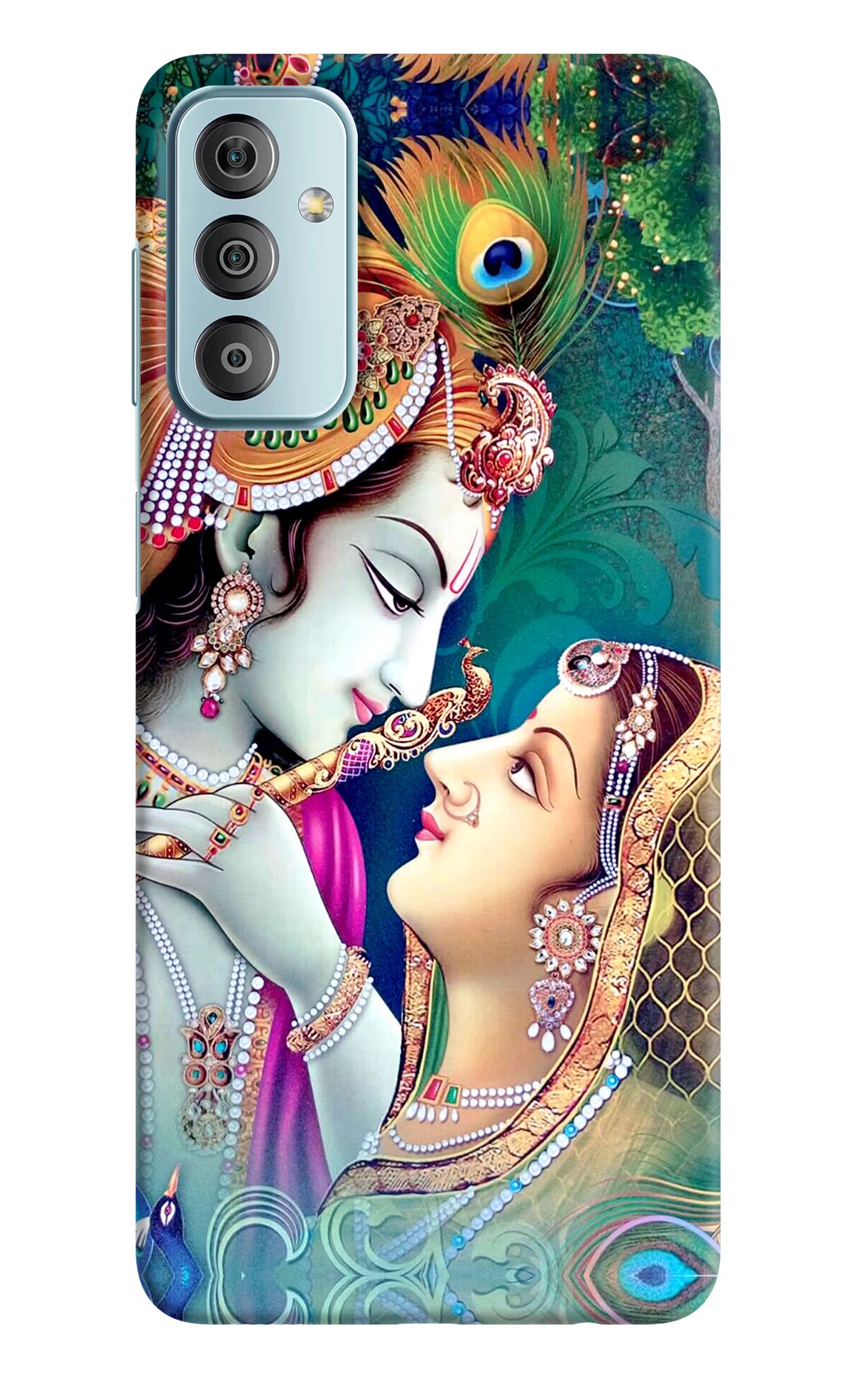 Lord Radha Krishna Samsung F23 5G Hard Case Back Cover by Casekaro
