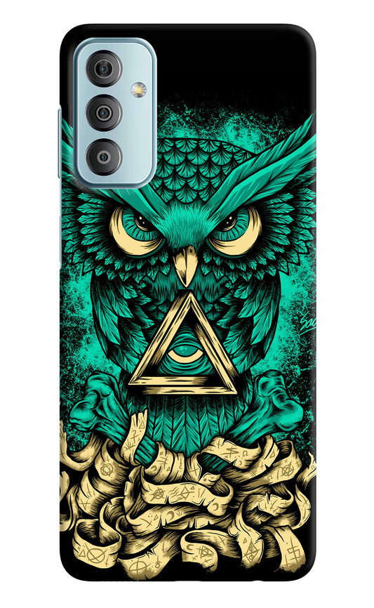Green Owl Samsung F23 5G Hard Case Back Cover by Casekaro