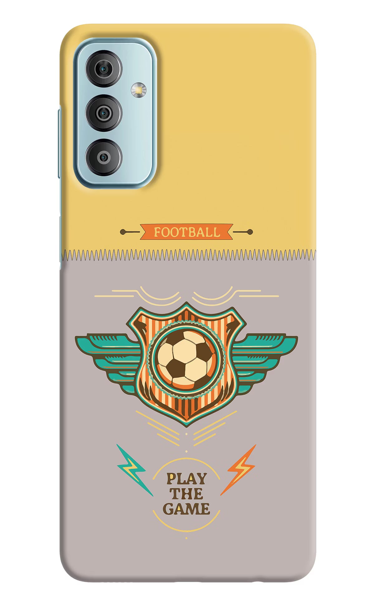 Football Samsung F23 5G Hard Case Back Cover by Casekaro