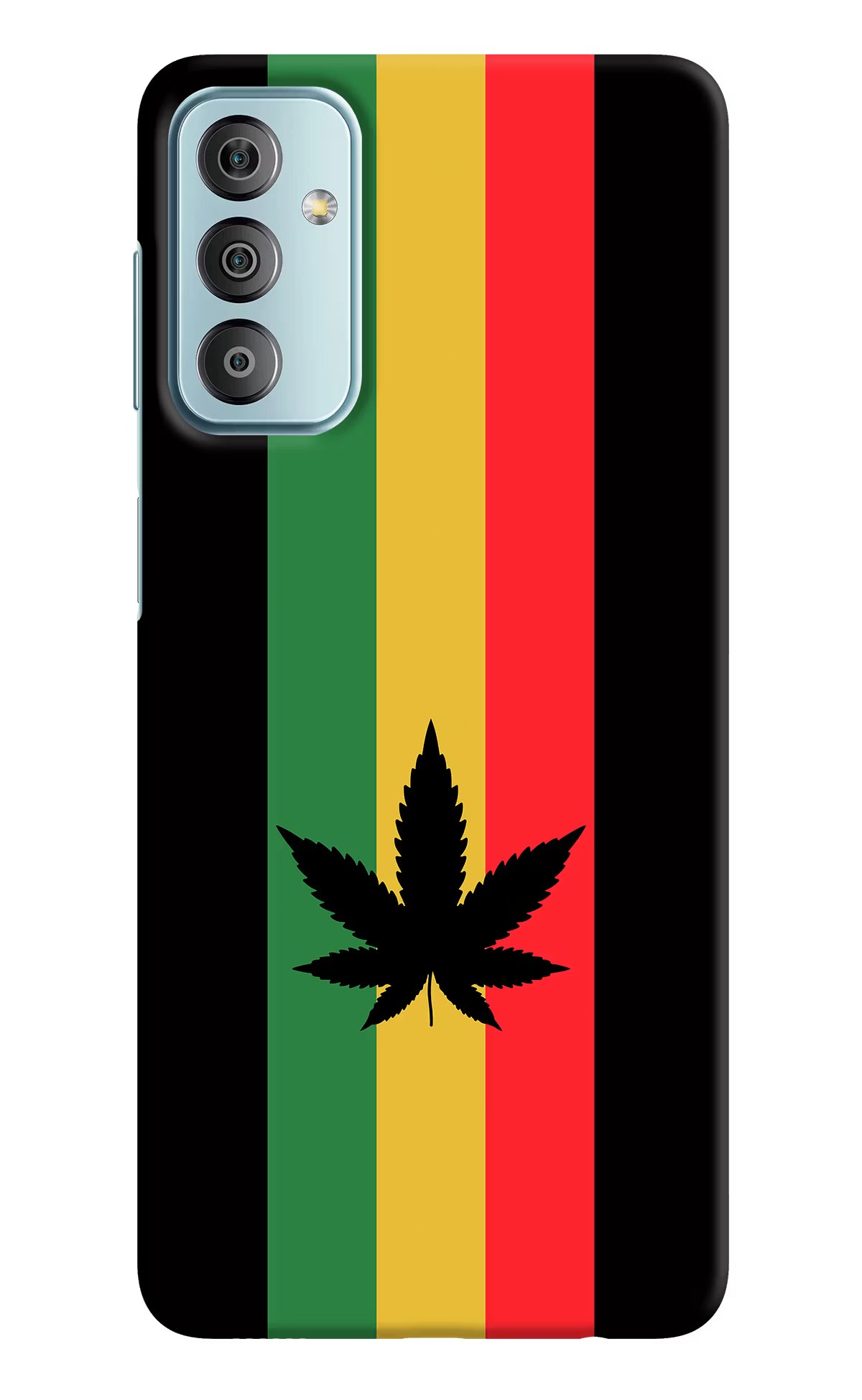 Weed Flag Samsung F23 5G Hard Case Back Cover by Casekaro