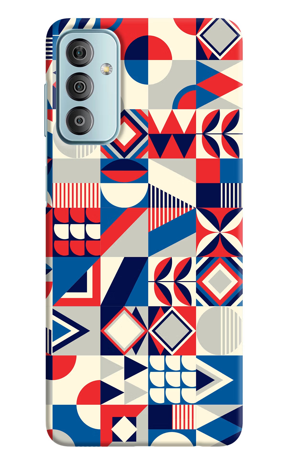Colorful Pattern Samsung F23 5G Hard Case Back Cover by Casekaro