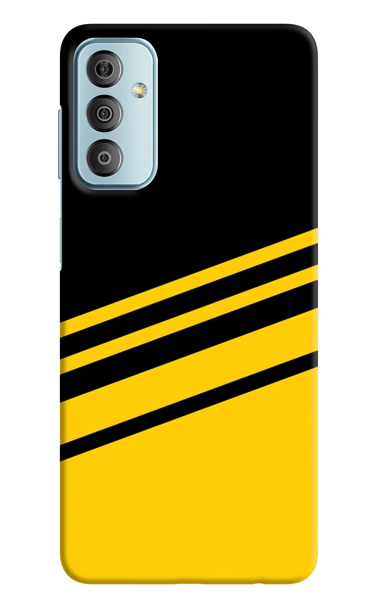 Yellow Shades Samsung F23 5G Hard Case Back Cover by Casekaro