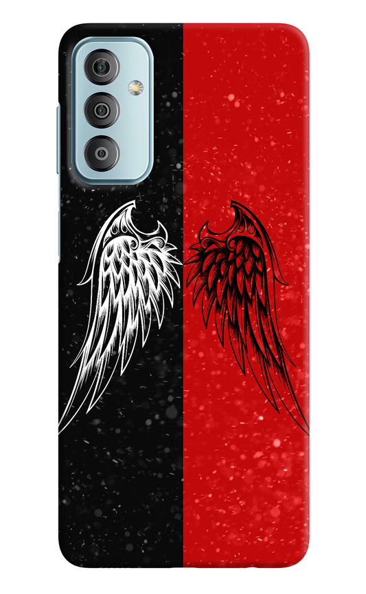 Wings Samsung F23 5G Hard Case Back Cover by Casekaro