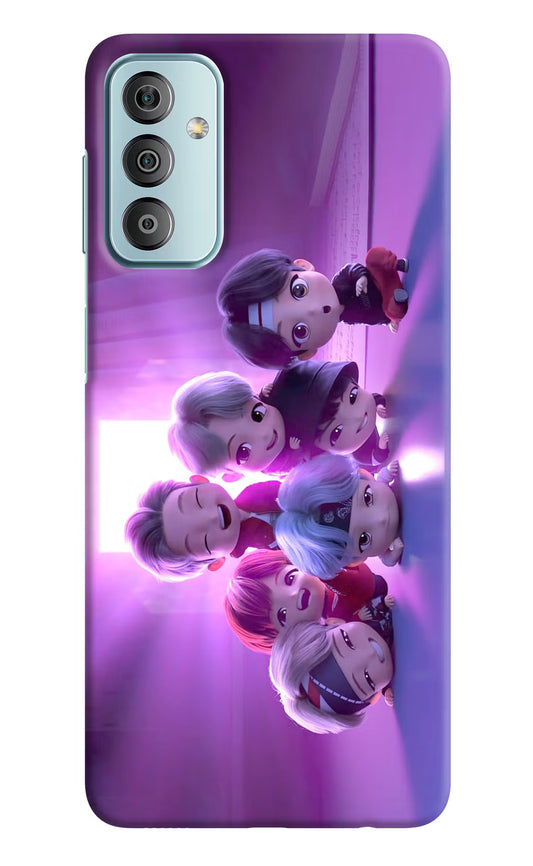 BTS Chibi Samsung F23 5G Hard Case Back Cover by Casekaro
