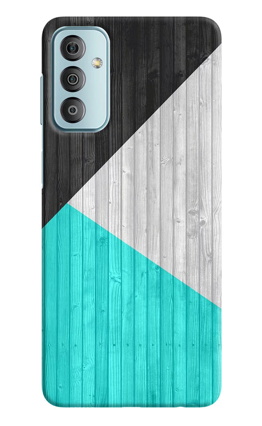 Wooden Abstract Samsung F23 5G Hard Case Back Cover by Casekaro
