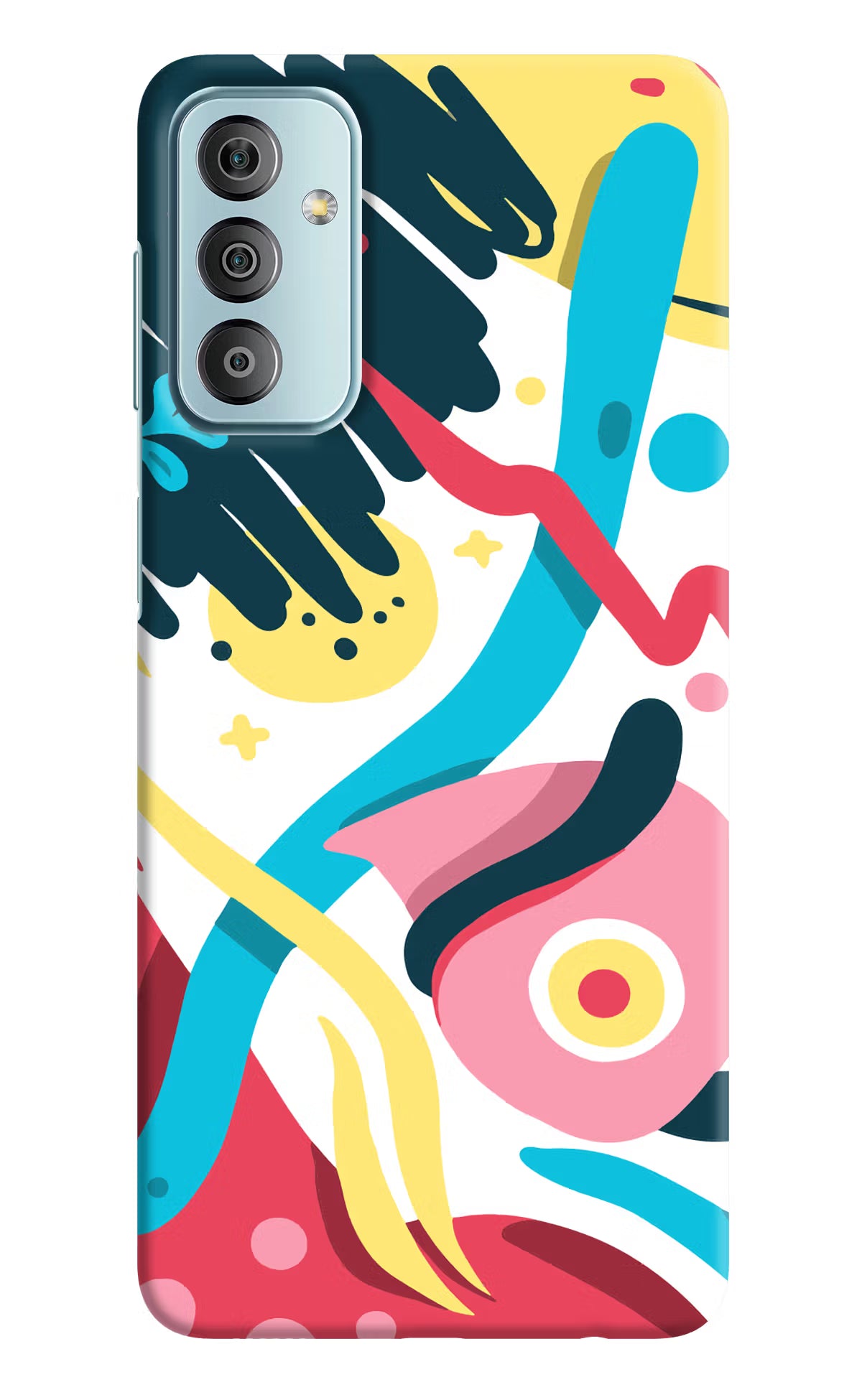 Trippy Samsung F23 5G Hard Case Back Cover by Casekaro