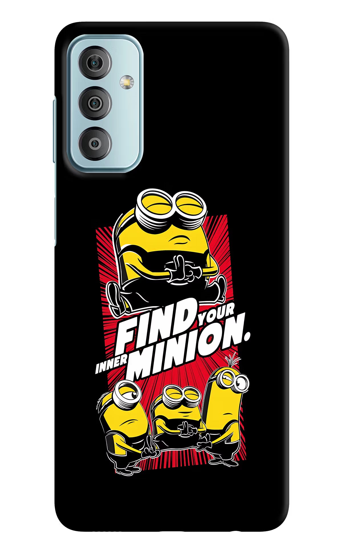 Find your inner Minion Samsung F23 5G Hard Case Back Cover by Casekaro