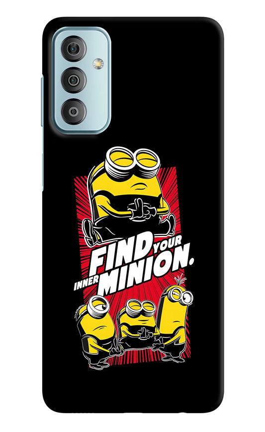 Find your inner Minion Samsung F23 5G Hard Case Back Cover by Casekaro
