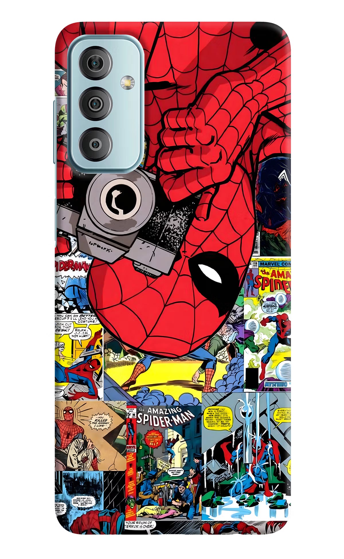 Spider Man Samsung F23 5G Hard Case Back Cover by Casekaro