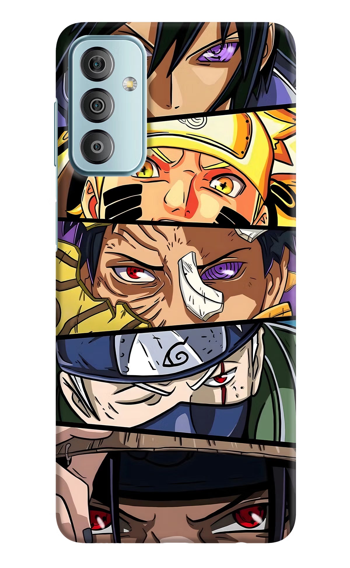 Naruto Character Samsung F23 5G Hard Case Back Cover by Casekaro