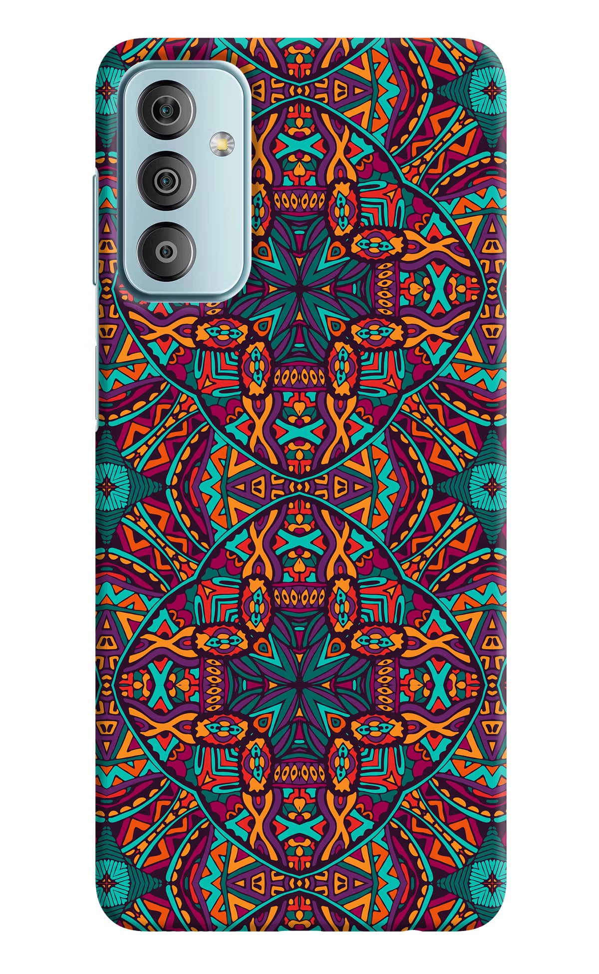 Colour Mandala Samsung F23 5G Hard Case Back Cover by Casekaro